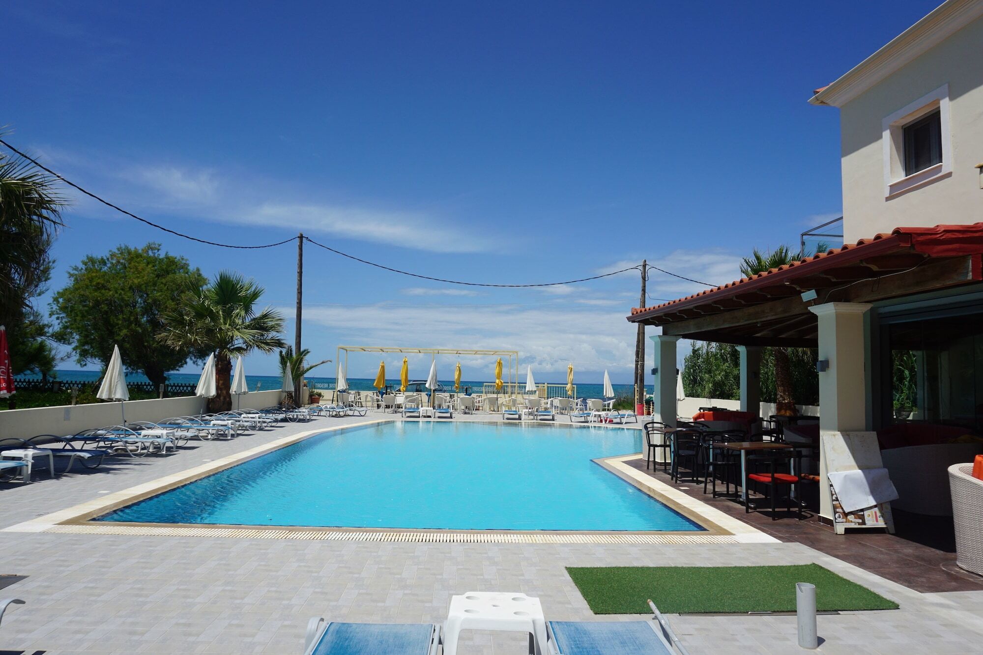 Sunrose Beach Aparthotel Acharavi  Exterior photo