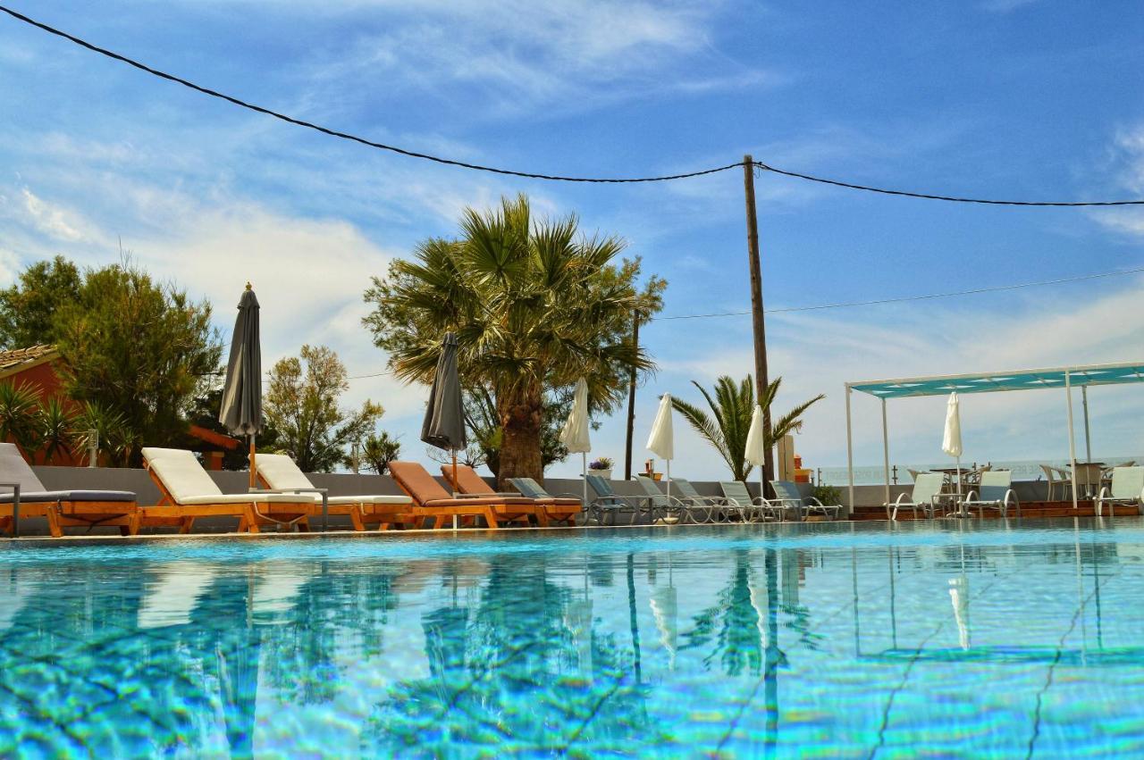 Sunrose Beach Aparthotel Acharavi  Exterior photo